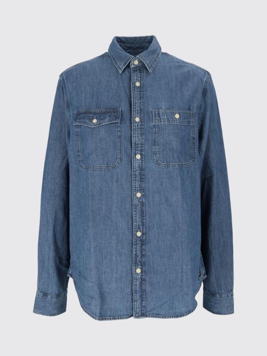 26FW 바버 셔츠 MSH5882 IN71 Blue 1 - BARBOUR