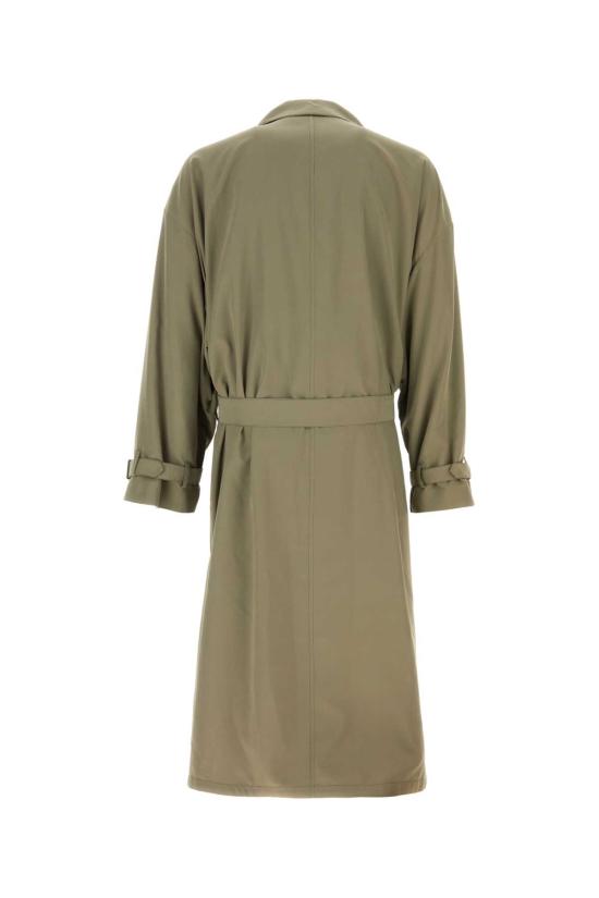 26FW 조르지오 아르마니 트렌치 코트 GM004524TE23790 U7068 Green - GIORGIO ARMANI