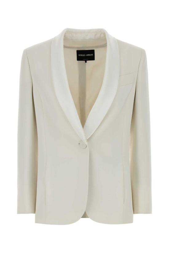 26FW 조르지오 아르마니 수트 자켓 GW003989TE16469 U8001 White