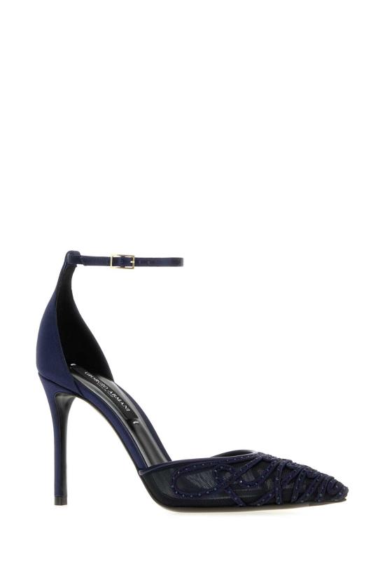 26FW 조르지오 아르마니 힐/펌프스 GW003736AF28725 MB748 Blue - GIORGIO ARMANI