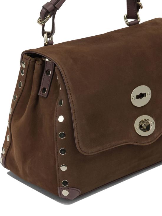 26FW 자넬라토 토트백 POSTINAZASHMERES0801102380000Z0208 BROWN - ZANELLATO