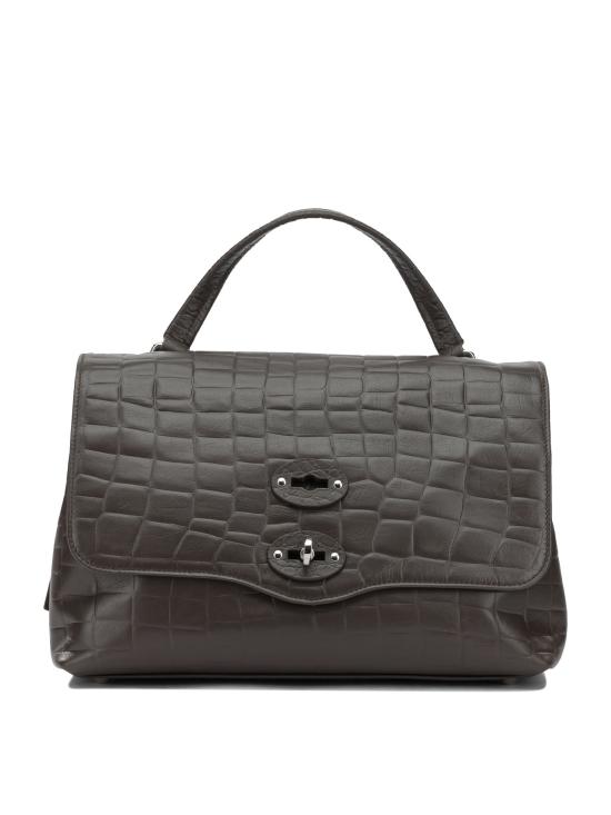 26FW 자넬라토 토트백 POSTINAFOULARD70S0680102420000Z0239 BROWN