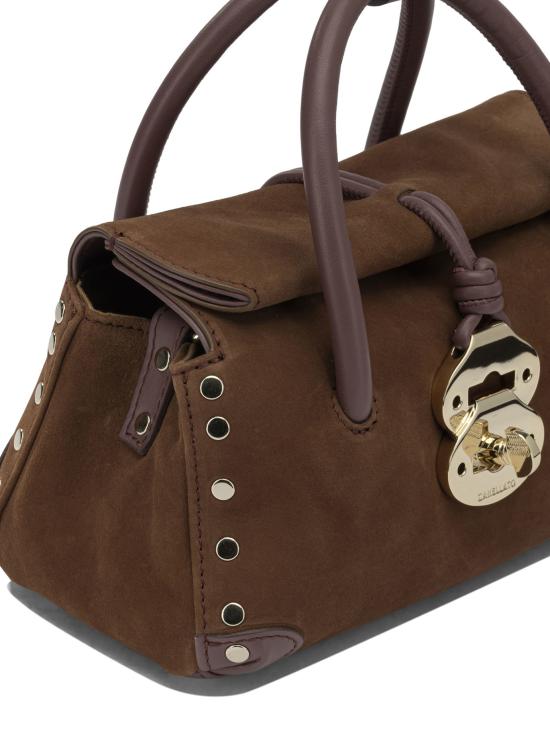 26FW 자넬라토 토트백 DOTTAZASHMEREBABY0801202380000Z0208 BROWN - ZANELLATO