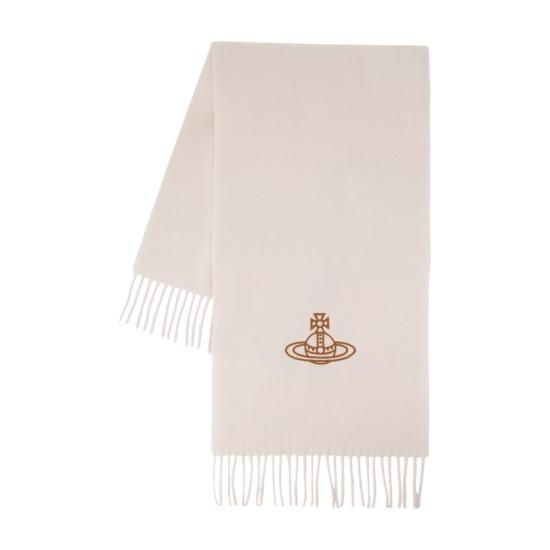 26FW 비비안웨스트우드 머플러/스카프 8103015IW01PEA405 WHITE - VIVIENNE WESTWOOD