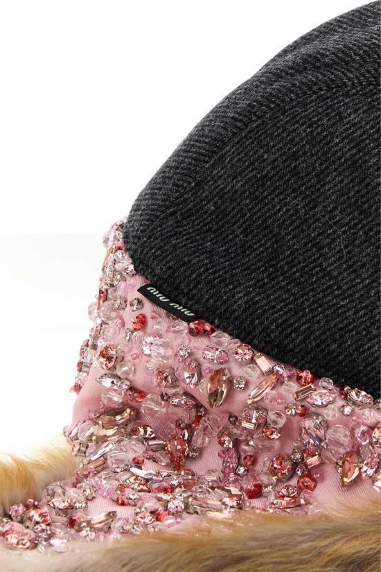 26FW 미우미우 모자 5HC5612ZSG F05V0 MULTICOLOURED - MIU MIU
