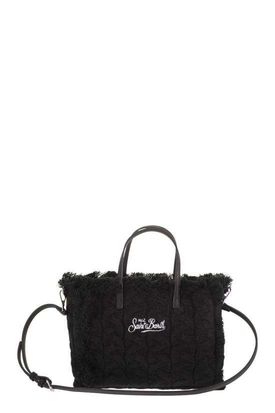26FW 세인트바쓰 토트백 COL0047 00474M BLACK - MC2 SAINT BARTH