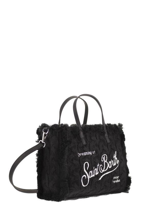 26FW 세인트바쓰 토트백 COL0047 00474M BLACK - MC2 SAINT BARTH