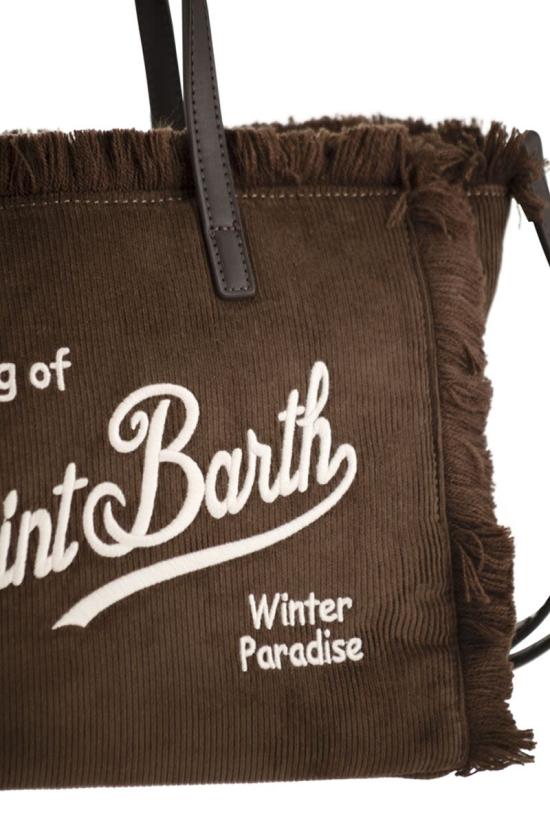 26FW 세인트바쓰 토트백 COL0048 00516M BROWN - MC2 SAINT BARTH