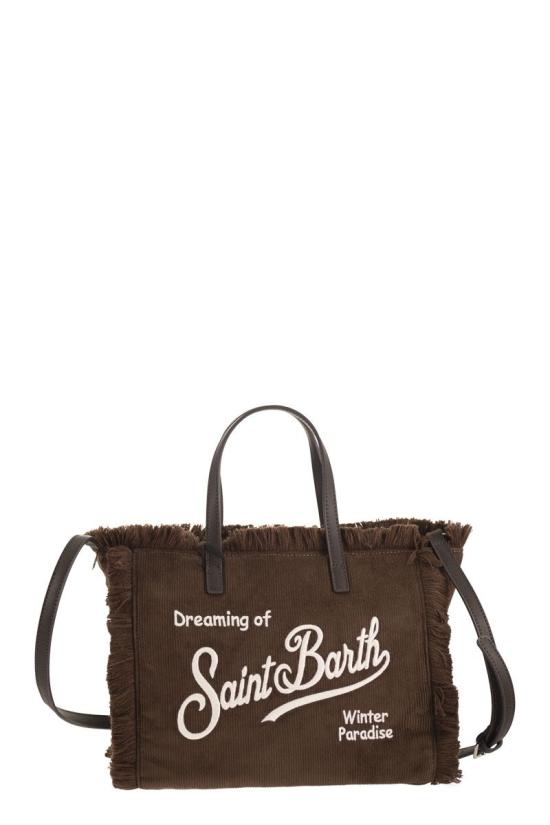 26FW 세인트바쓰 토트백 COL0048 00516M BROWN