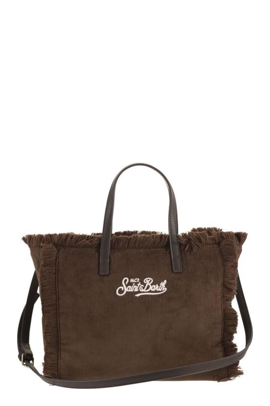 26FW 세인트바쓰 토트백 COL0048 00516M BROWN - MC2 SAINT BARTH