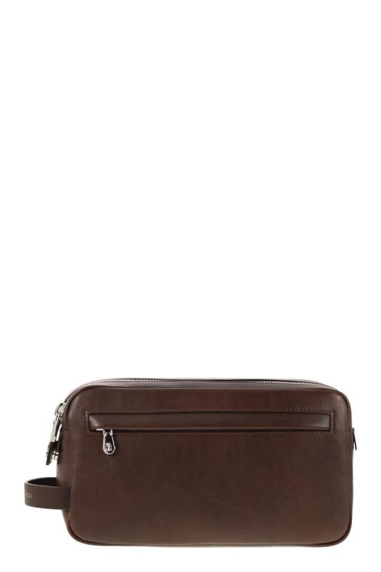 26FW 브루넬로 쿠치넬리 가죽소품 MWCIBU334C8457 BURGUNDY