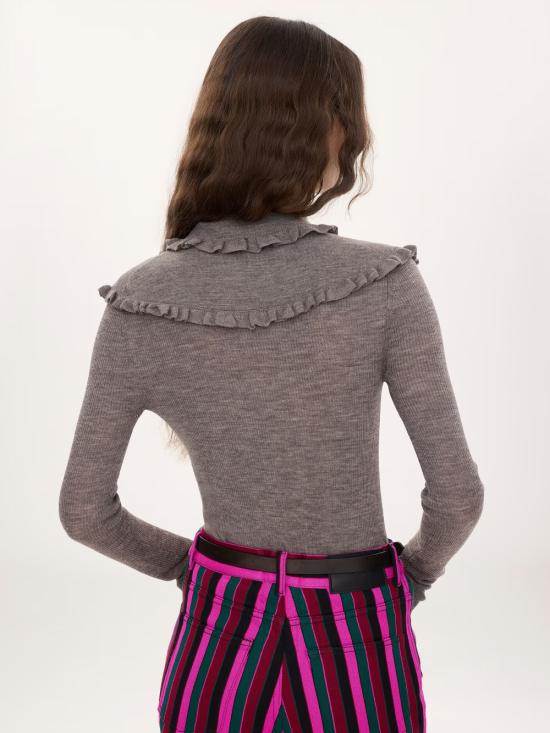 26FW 끌로에 반팔 티셔츠 CH26WMP4358001B GRIGIO - CHLOE