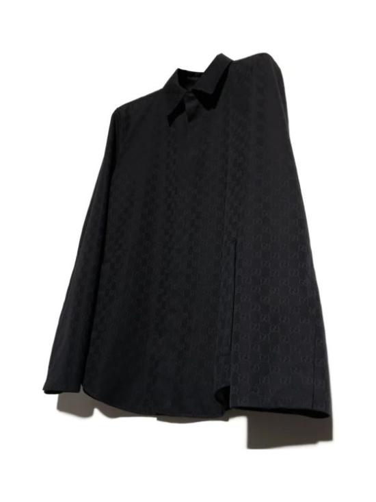26FW 구찌 GG 코튼 캔버스 셔츠 A009BSZAUR41000 NERO - GUCCI