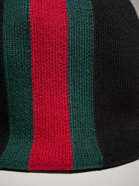 26FW 구찌 웹 스트라이프 울 비니 A007FI4GALH1066 NERO - GUCCI