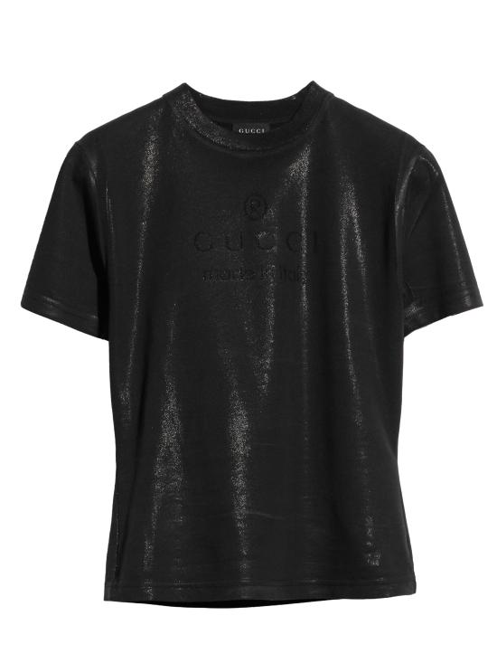 26FW 구찌 테크니컬 코튼 저지 티셔츠 A009A5XJH6N1152 NERO - GUCCI