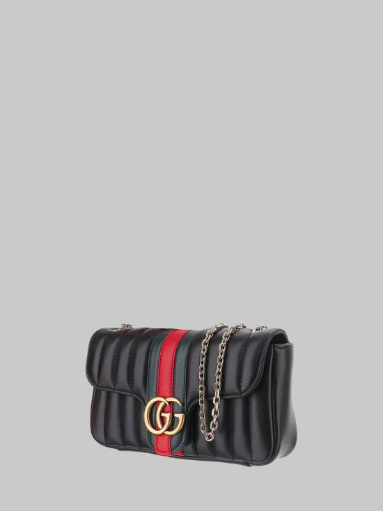 26FW 구찌 젯셋 GG 마몽 스몰 숄더백 A006X1AAG8N1068 NERO - GUCCI