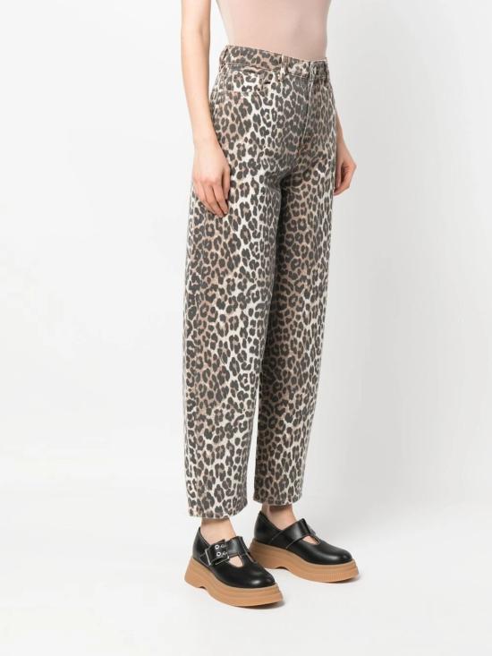  가니 스트레이트 팬츠 J1184943 MARRONE - GANNI
