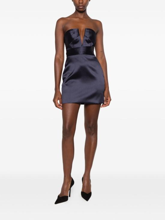 26FW 엘리자베타프랜치 미디 원피스 AB02767E2H88 BLU NOTTE - ELISABETTA FRANCHI