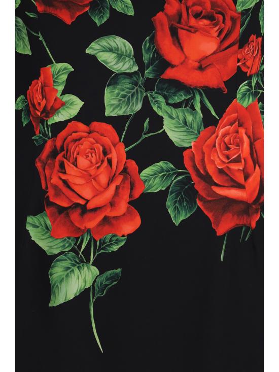 26FW 돌체앤가바나 미디 원피스 F6AWBTFSA9RHN6EJ BLACK - DOLCE & GABBANA