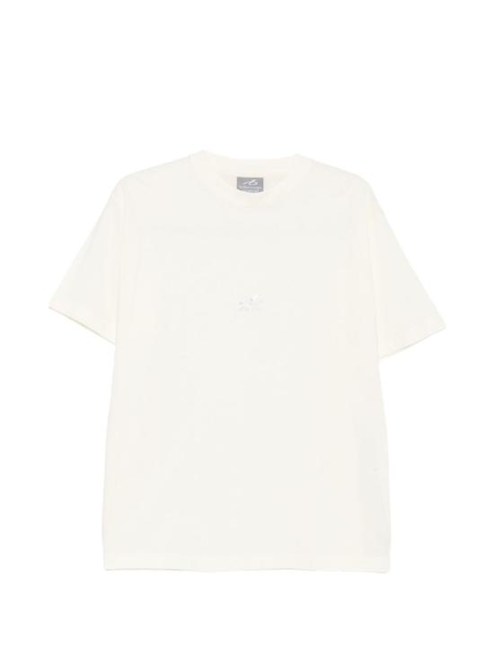 26FW 발렌시아가 반팔 티셔츠 855362TVVD39002 IVORY