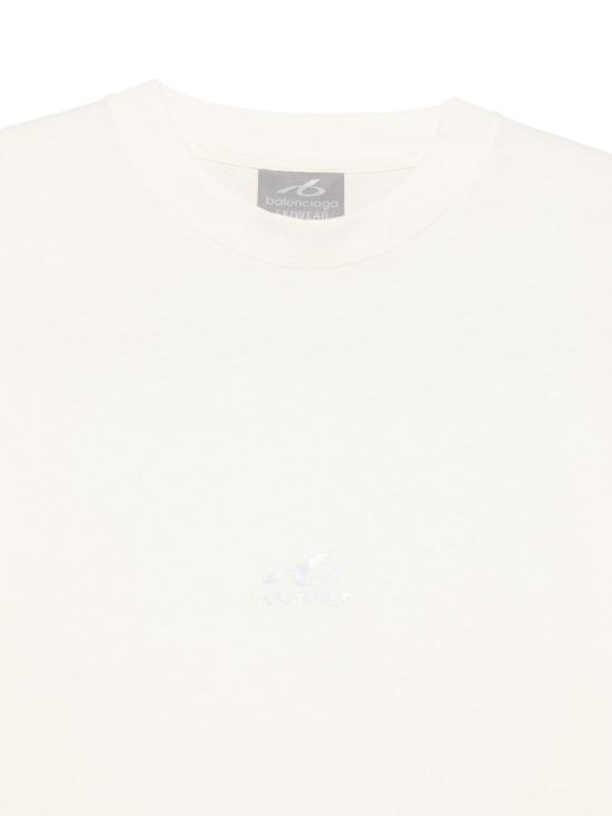 26FW 발렌시아가 반팔 티셔츠 855362TVVD39002 IVORY - BALENCIAGA