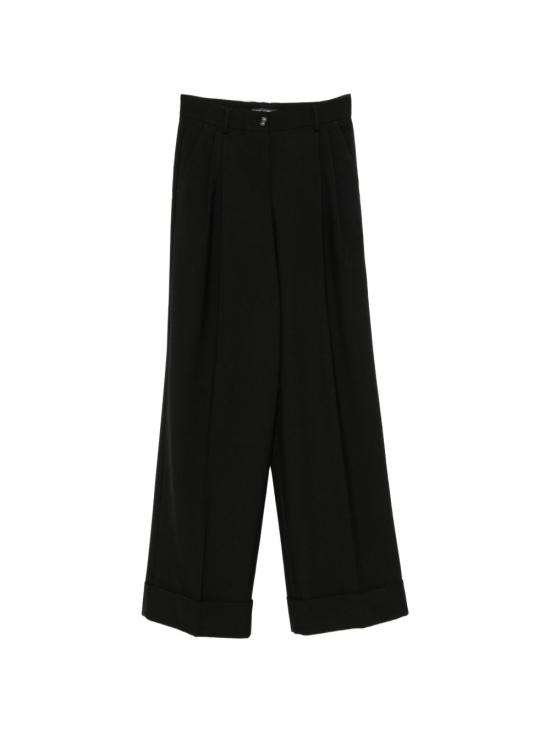 26FW 돌체앤가바나 스트레이트 팬츠 FTC02TFUBG6N0000 Black