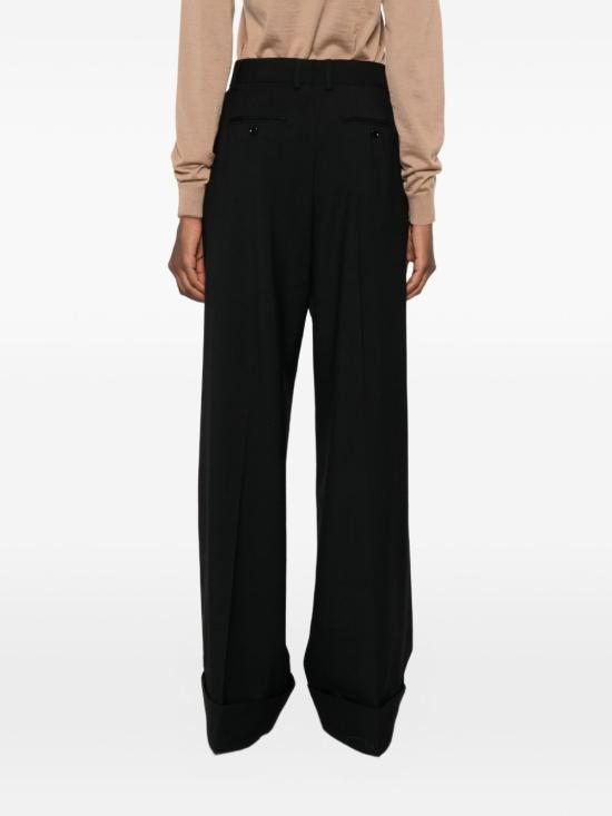 26FW 돌체앤가바나 스트레이트 팬츠 FTC02TFUBG6N0000 Black - DOLCE & GABBANA