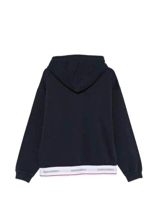 26FW 디스퀘어드2 후드 티셔츠 S71GU0768D25028511 NAVYBLUE - DSQUARED2