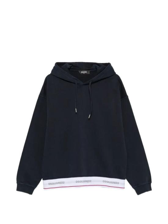 26FW 디스퀘어드2 후드 티셔츠 S71GU0768D25028511 NAVYBLUE