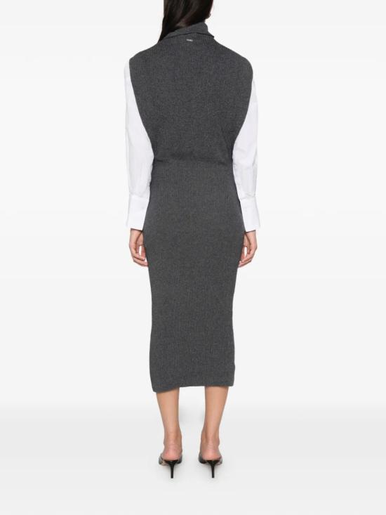 26FW 트윈셋 미디 원피스 262TP305312839 GRAY - TWINSET