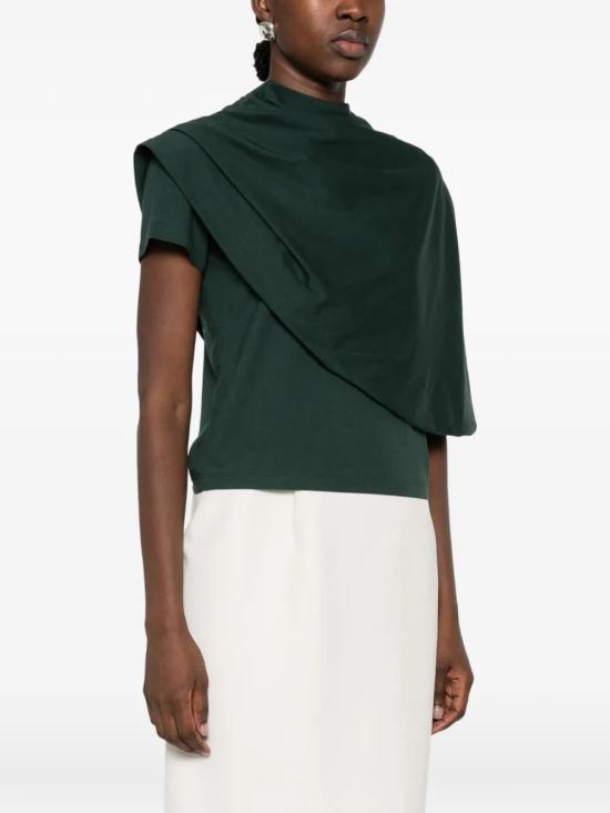 26FW 마그다뷰트림 반팔 티셔츠 227926 GREEN - MAGDA BUTRYM