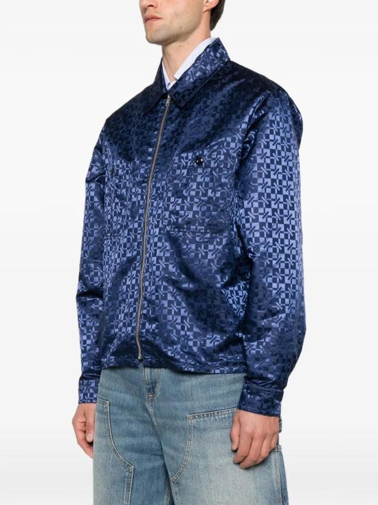 26FW 겐조 긴팔 셔츠 FG65CH5519IL79 NAVYBLUE - KENZO