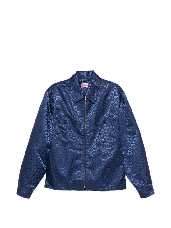 26FW 겐조 긴팔 셔츠 FG65CH5519IL79 NAVYBLUE