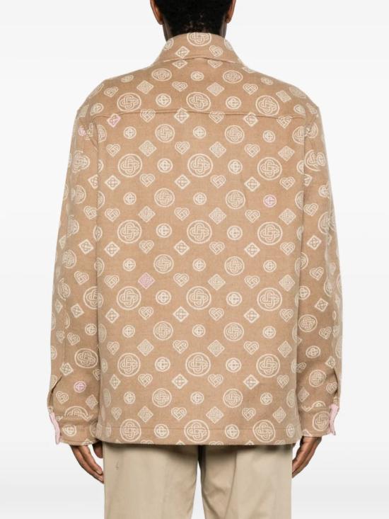 26FW 카사블랑카 긴팔 셔츠 MPF26JKL43401 BEIGE - CASABLANCA