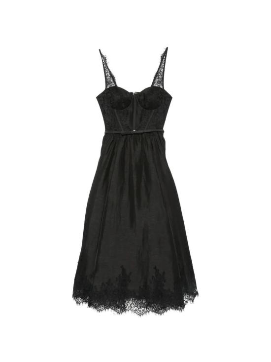 26FW 짐머만 미디 원피스 0226DF261 BLACK
