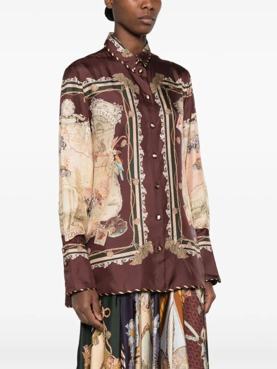 26FW 짐머만 셔츠 0901TF261 PURPLE - ZIMMERMANN
