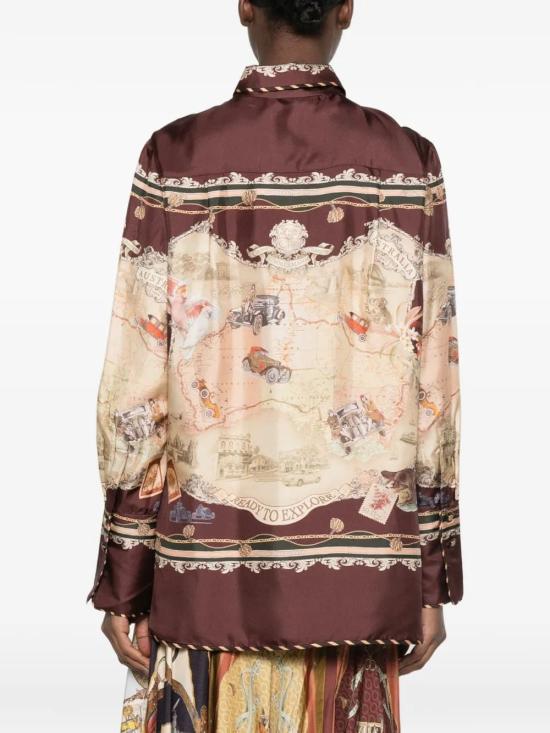 26FW 짐머만 셔츠 0901TF261 PURPLE - ZIMMERMANN