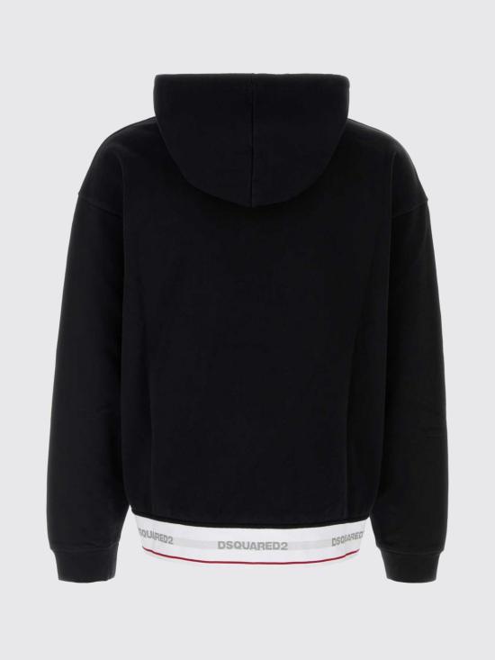 26FW 디스퀘어드2 후드 티셔츠 S71GU0768D25028900 BLACK - DSQUARED2