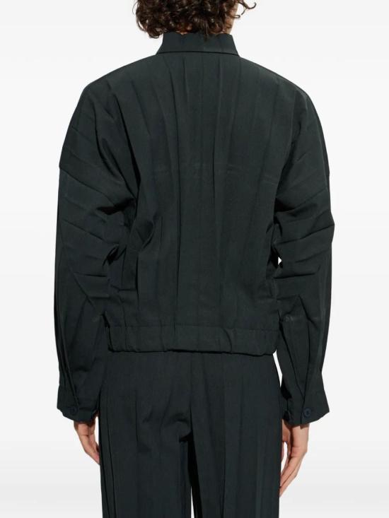 26FW 옴므 플리세 이세이 미야케 긴팔 셔츠 HP68FC16668DARKG GREEN - HOMME PLISSE' ISSEY MIYAKE