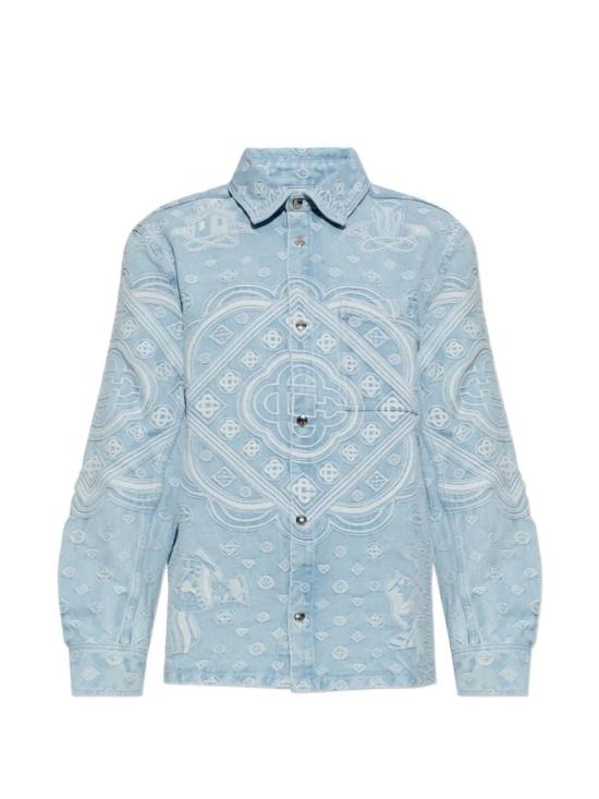 26FW 카사블랑카 긴팔 셔츠 MAW26DN02601 DENIM