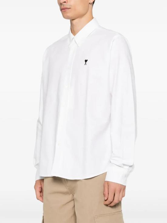 26FW 아미 긴팔 셔츠 BFUSH63CO31168 WHITE - AMI