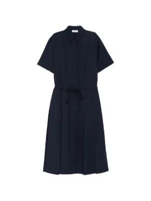 26FW 라코스테 미디 원피스 EF9075 NAVYBLUE