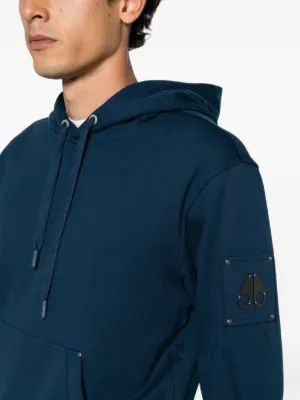26FW 무스너클 후드 티셔츠 M36MS6191977 BLUE - MOOSE KNUCKLES