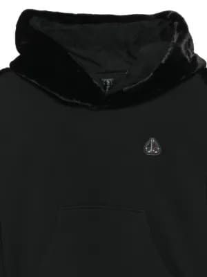 26FW 무스너클 후드 티셔츠 M36LS621292 BLACK - MOOSE KNUCKLES