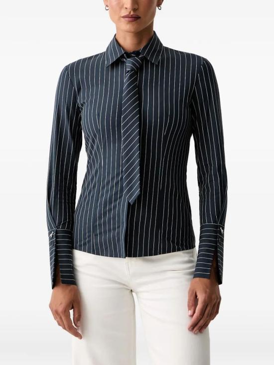 26FW 파트리지아페페 셔츠 8C0008C8007J525 NAVYBLUE