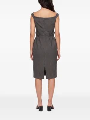26FW 마그다뷰트림 미디 원피스 263926 GRAY - MAGDA BUTRYM