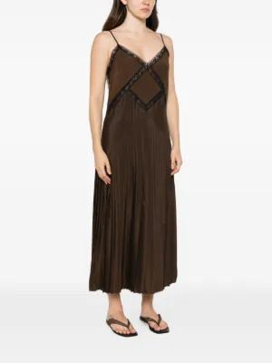 26FW 트윈셋 미디 원피스 262TP206013853 BROWN - TWINSET