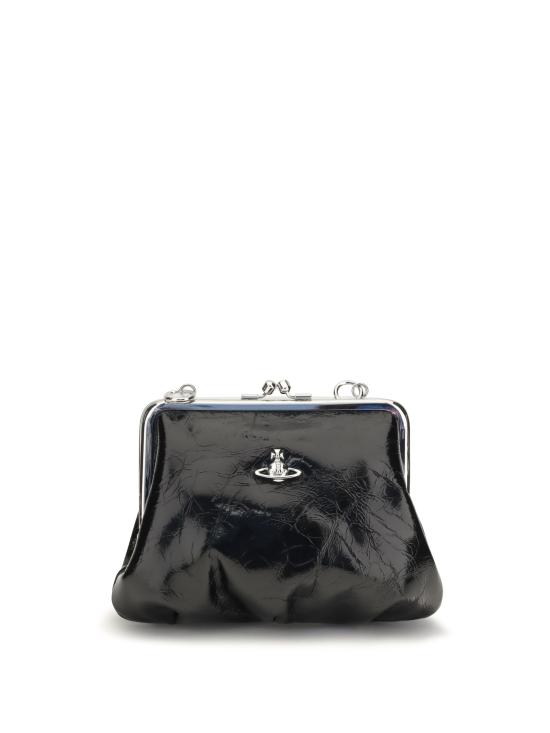 26FW 비비안웨스트우드 그래니 프레임 퍼스 4B010007WL00EO N401 BLACK