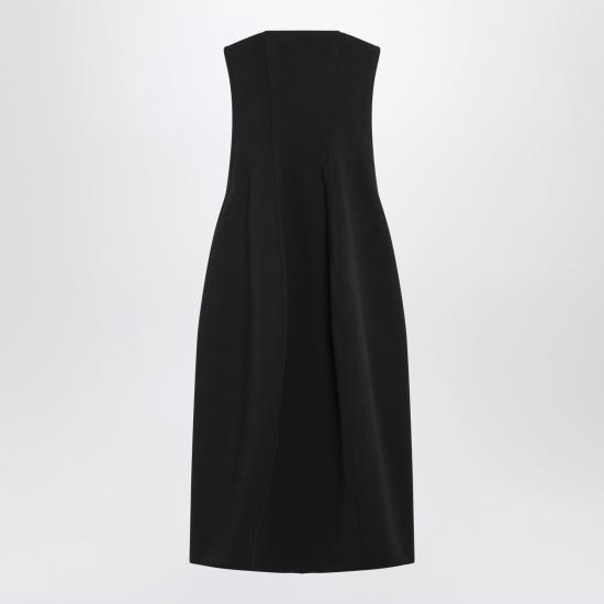 26FW 토템 미디 원피스 264WRD0409FB0817 263 BLACK
