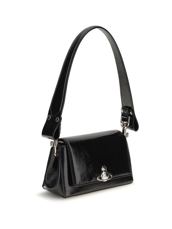 26FW 비비안웨스트우드 헤이즐 스몰 핸드백 4603000WWL00EO N401 BLACK - VIVIENNE WESTWOOD